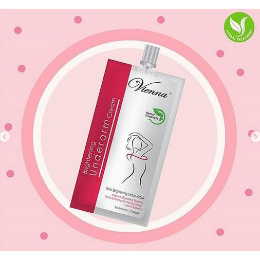 AZZAHRA Vienna whitening underarm cream / pemutih ketiak 30ml