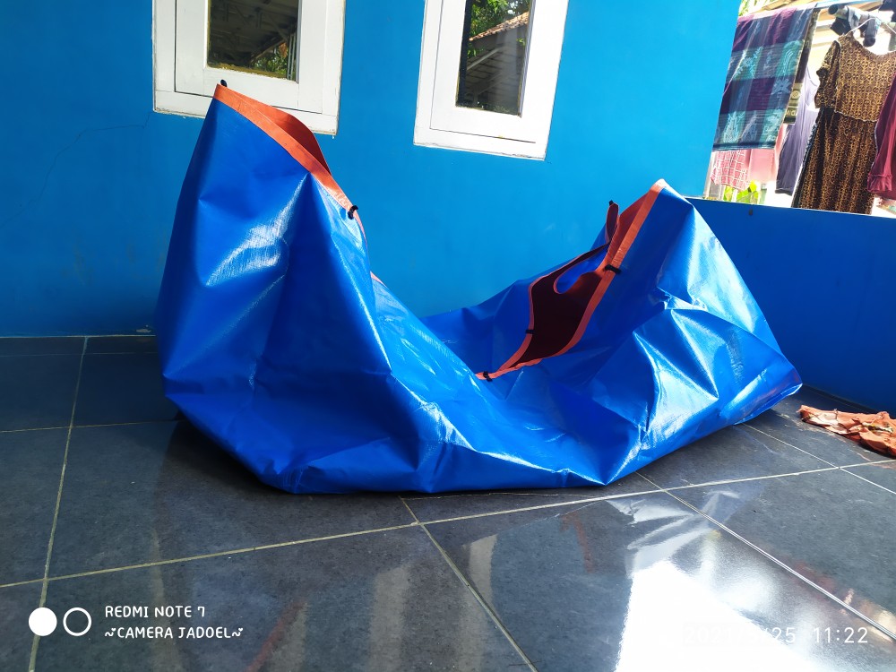 Terpal Kolam Ikan ( 150x100x50cm ) Original Sejuta% Type A12 Cocok Untuk Budidaya Ikan Air Tawar