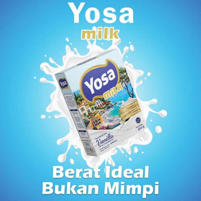 yosamilk NEW PREMIUM susu penggemuk badan