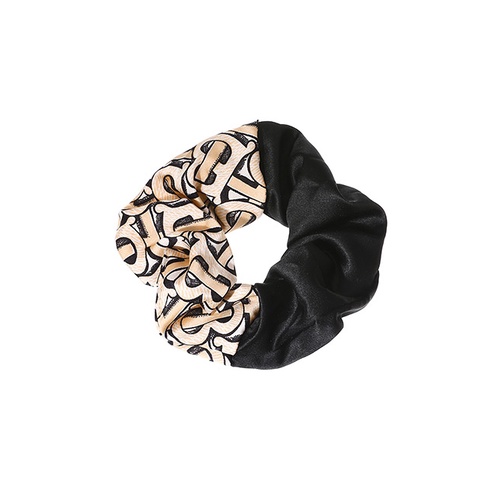 LRC Ikat Rambut Fashion Fabric Printed Letter Hair Circle V35742