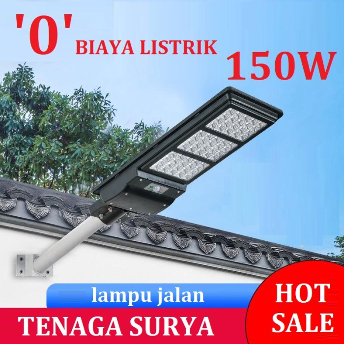 Jual LAMPU JALAN TENAGA SURYA / lamp   u jalan tenaga matahari sensor