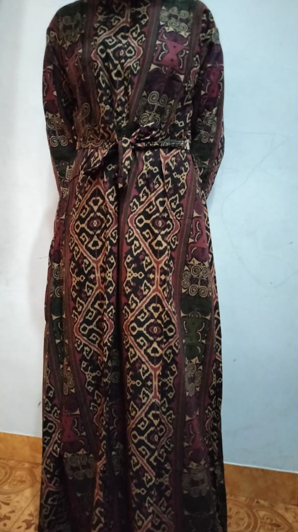 Gamis Batik Manggar,padi,sekar,cantik,kubis,kipas,daun,kupu