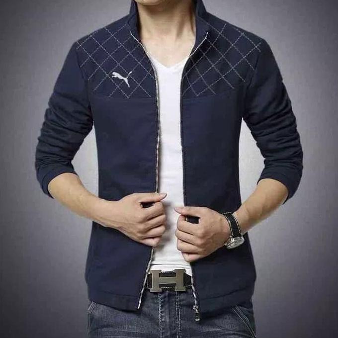 Produk Terbaru Baju Jaket Pria Wanita Puma Bahan Baby Terry Fg - Maroon