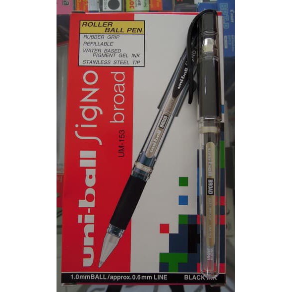 

Pulpen Gel Uniball Signo UM-153 atk