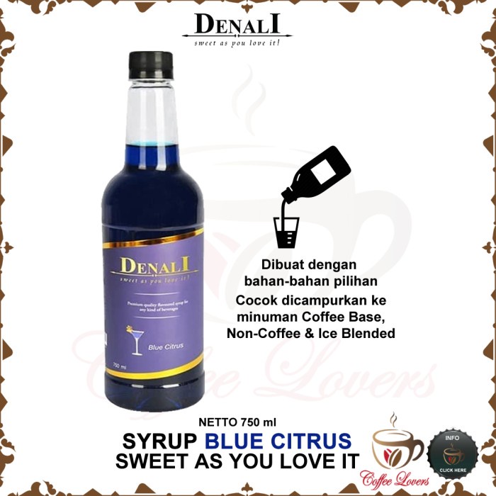 

DENALI SYRUP SIRUP DENALI UK RASA BLUE CITRUS TERMURAH