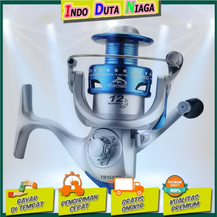 Haichou Reel Pancing Fishing Reel 12 Ball Bearing