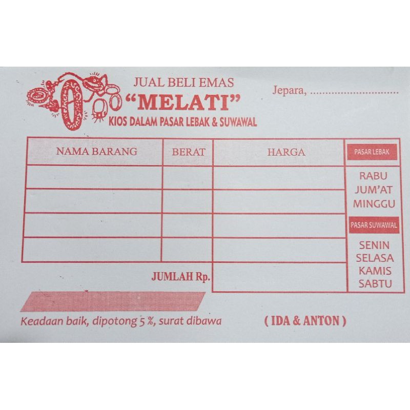 Anting Anak Bayi Baby Kolong Gipsy Knip Emas Asli 0,25gram Kadar 300 30%