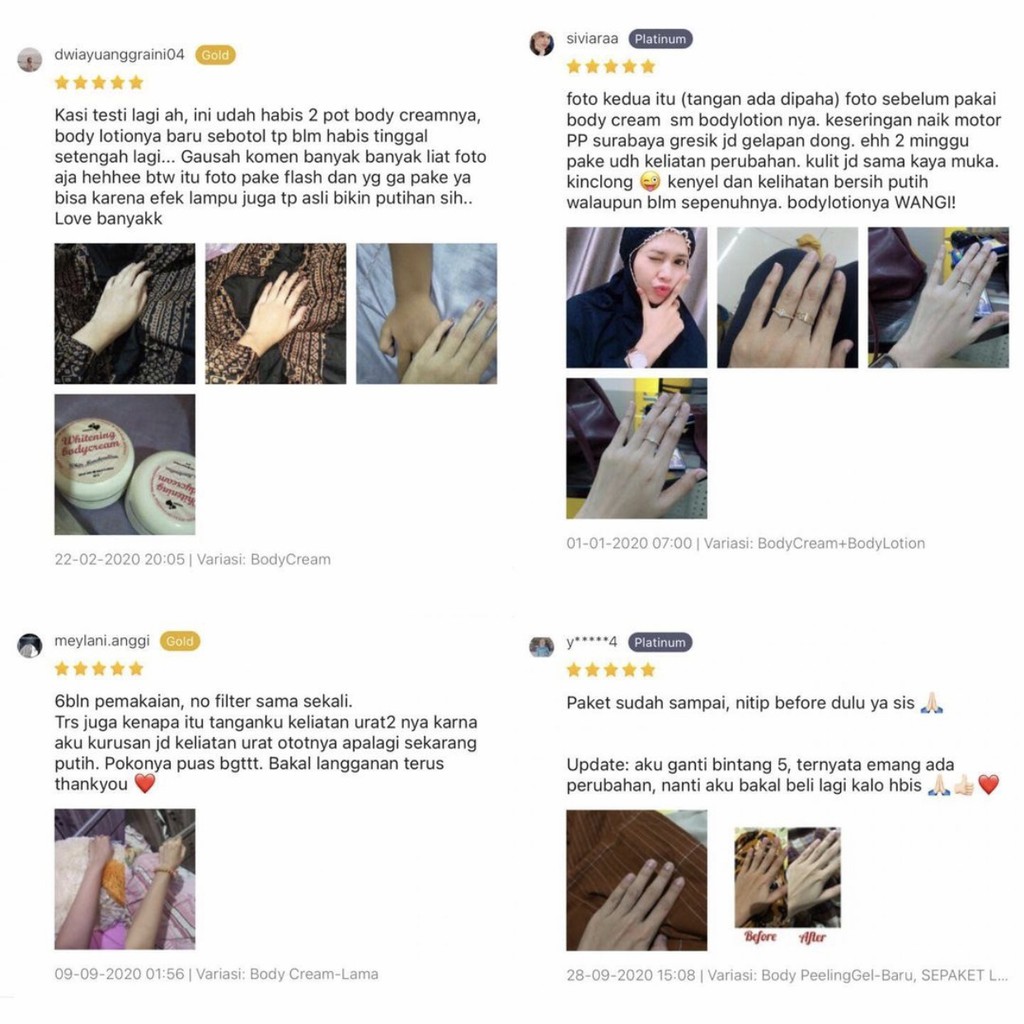 LOTION PEMUTIH KULIT - Lotion Kulit Kering - Whitening Body Lotion  - Pelembab Kulit by WAZATARU