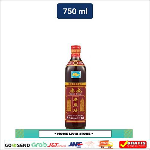 

Chee Seng Pure White Sesame Oil Minyak Wijen 750 mL