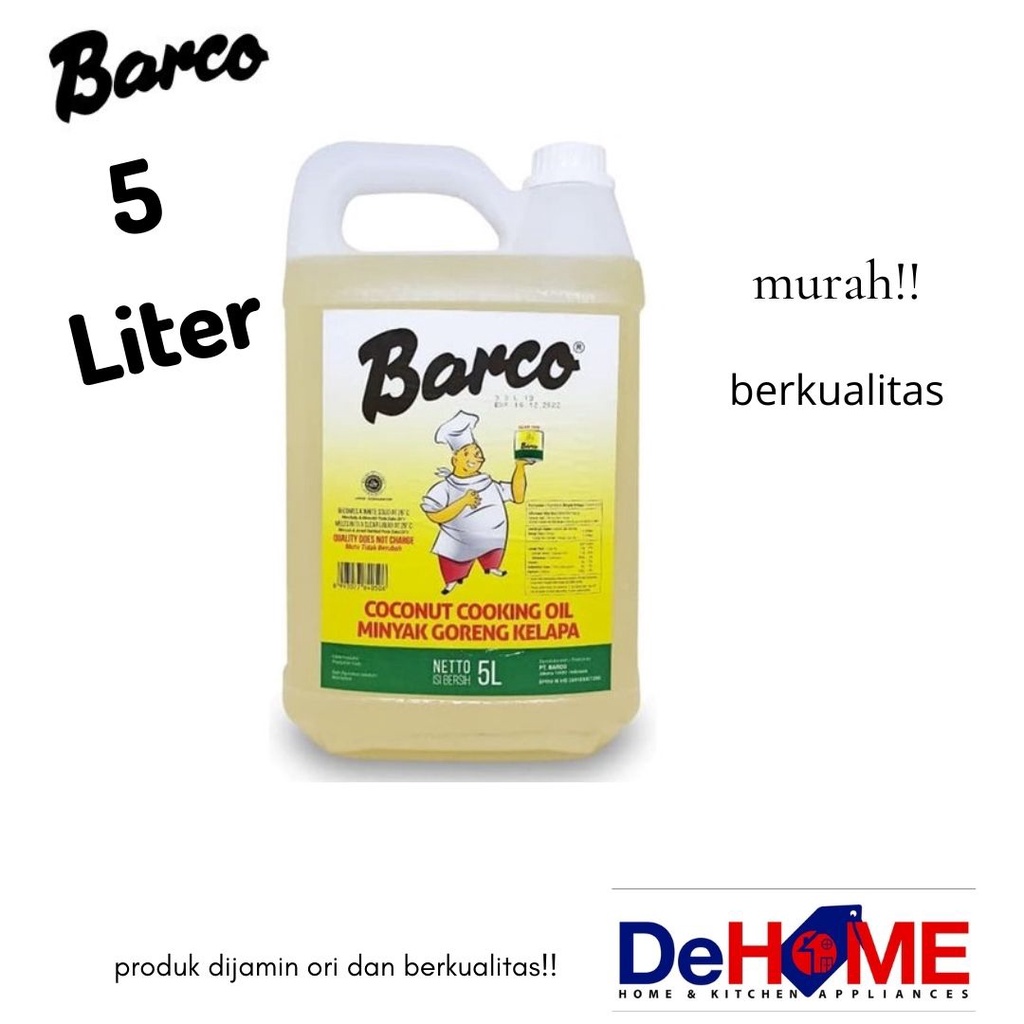 

minyak murah ! Barco Minyak Goreng Jerigen 5 L jamin asli