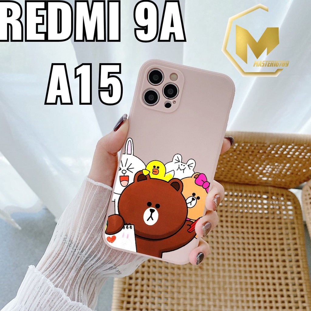 SS015 SOFTCASE BEAR oppo A9 A5 2020 A31 a8 A52 A92 A53 A33 2020 Reno 4 Reno 4f f17 pro A15 MA2101