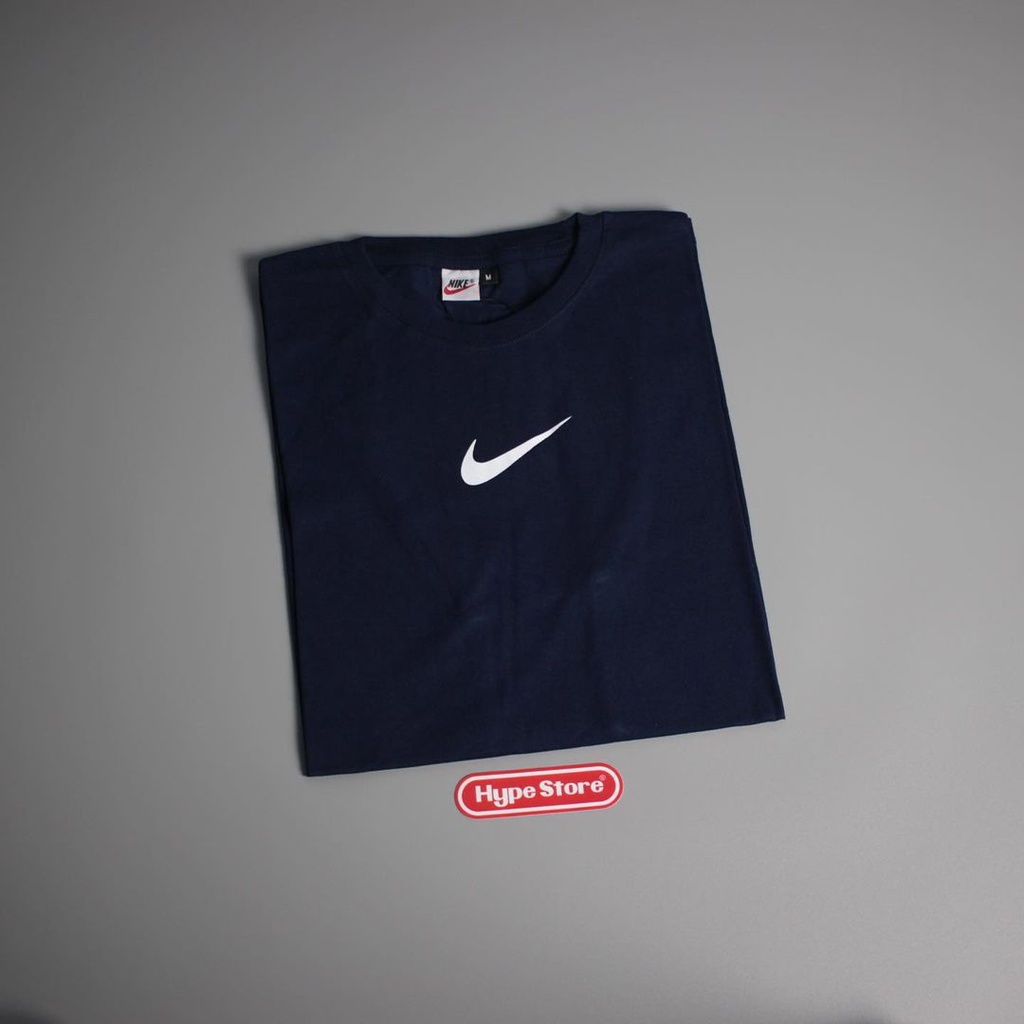 Baju Kaos Fear Of God x Nike Air T-Shirt Navy Grosir Murah