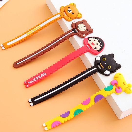 Cartoon Silicone Data Cable Organizer