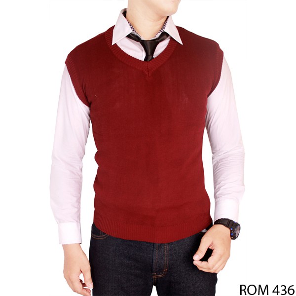 Rompi Pria Rajut Casual Style - ROM (COMB)