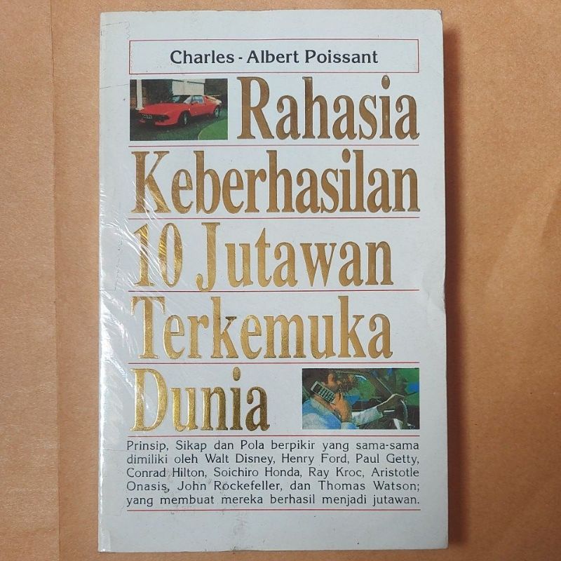Jual Buku RAHASIA KEBERHASILAN 10 JUTAWAN TERKEMUKA DUNIA Charles