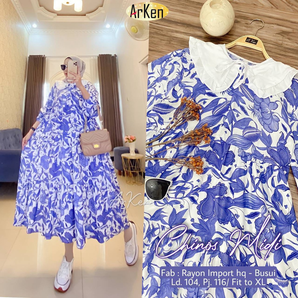 CHINOS MIDI BY ARKEN