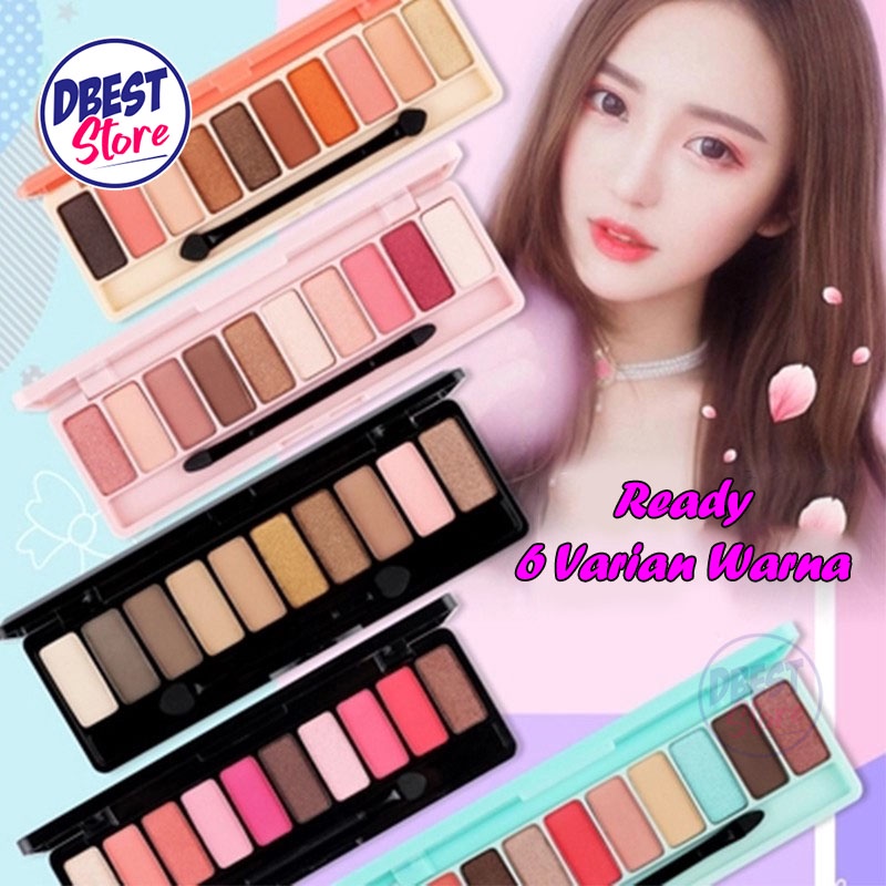 LAMEILA Eyeshadow Play Color Eyes 10 Warna Waterproof Tahan Lama