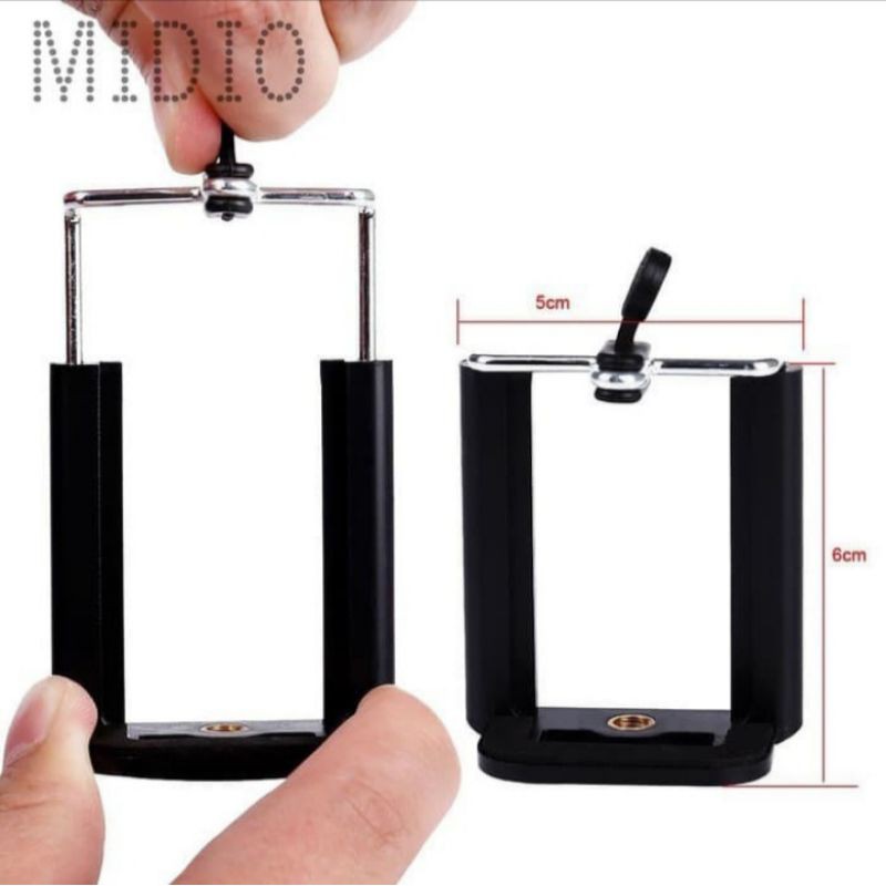 H-001 Holder u medium size untuk hp jepitan hp holder u hp