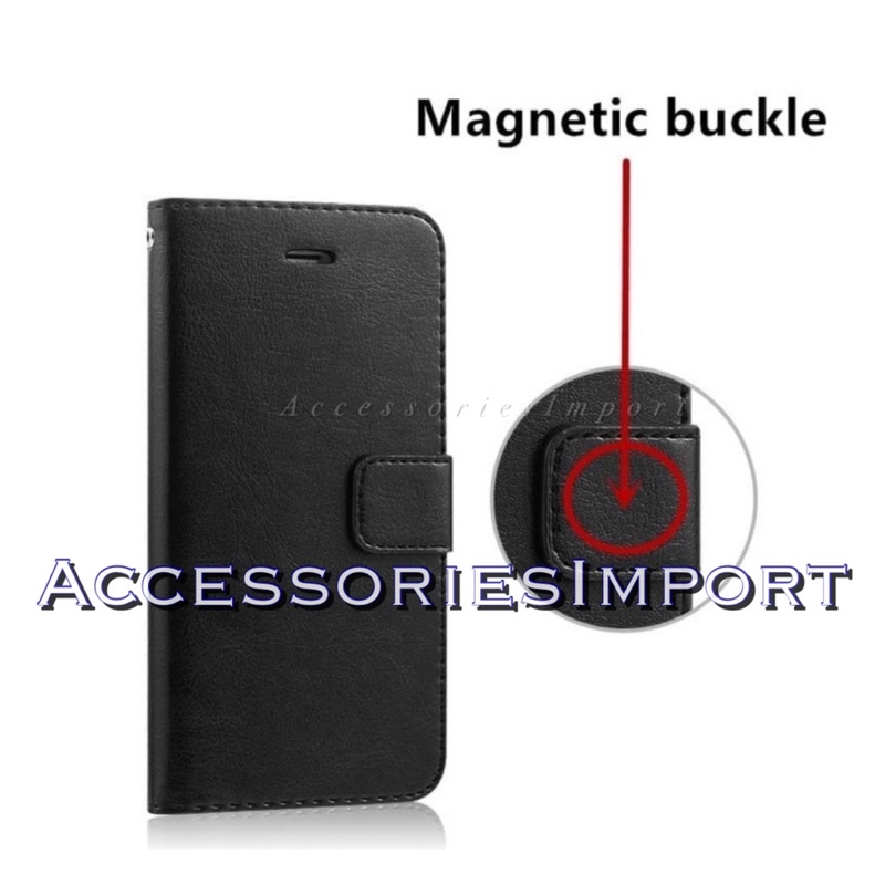 LEATHER CASE OPPO A78 5G/ A17K/ A17/ A77S/ A57/ A16E/ A16K/ A96/ A76/ A95/ A74/ A16K/ A16E/ A54/ A16/ A15/ A15S/ Leather Flipcover Case Dompet Hp Bahan Kulit