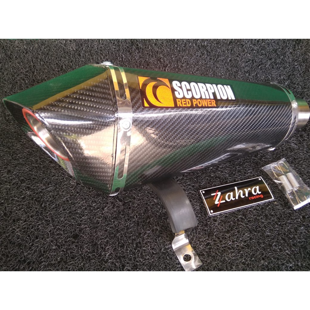 tabung slincer knalpot racing scorpion
