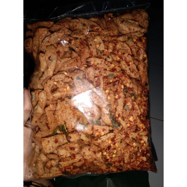 

Basreng pedas daun jeruk 500gr