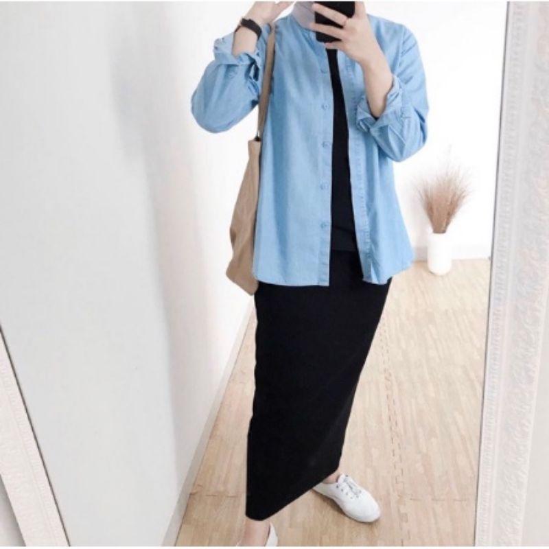 dress slim//span polos panjang//span wanita