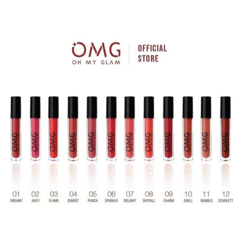 OMG OH MY GLAM Matte Kis Lip Cream 3.5 gr|LIPCREAM OMG