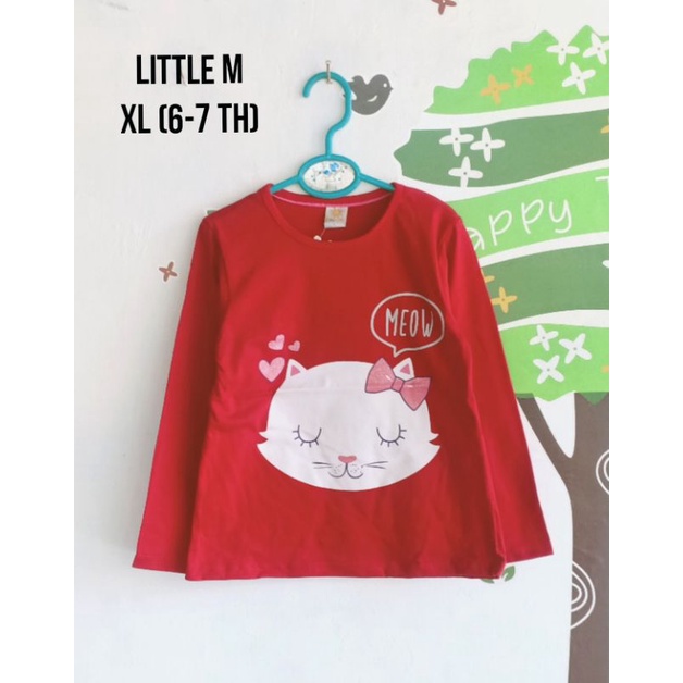 Kaos Lengan Panjang Anak Little M