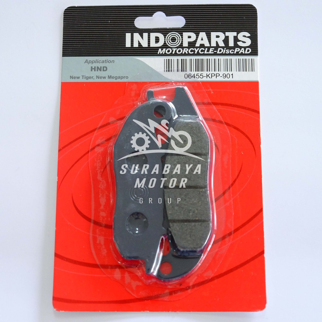 Discpad Depan Indoparts Verza CB150R CBR150 Mega Pro Baru (Kampas Rem Depan) KPP Indoparts