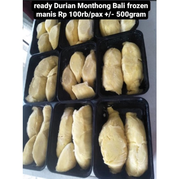 

Durian Monthong Bali frozen