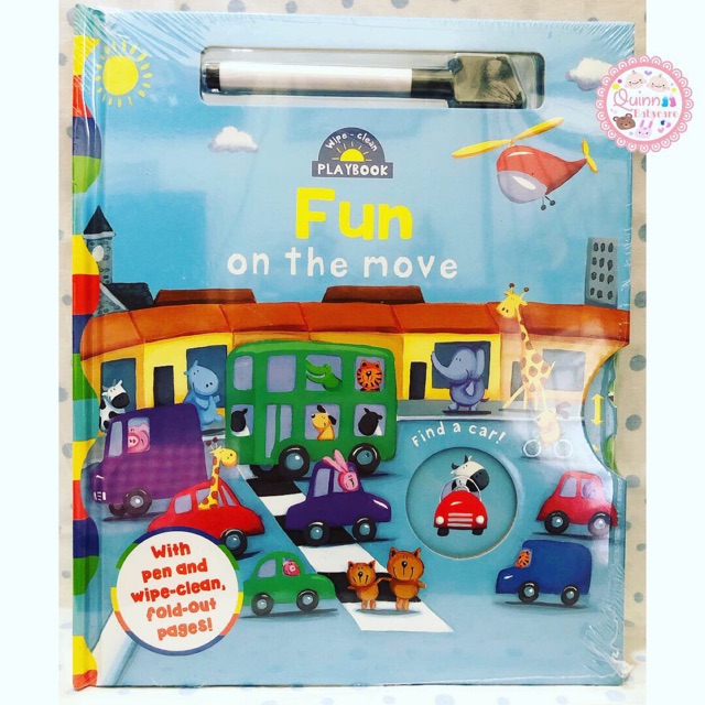 Buku Anak Import BBW Fun on The Move Kids Activity Book