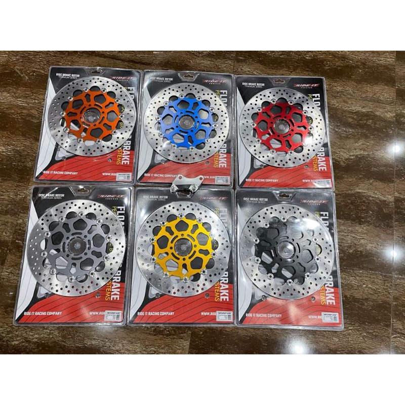 Piringan Cakram Jupiter z , fiz, Ride it UK 300 Motif Brembo SnowFlake