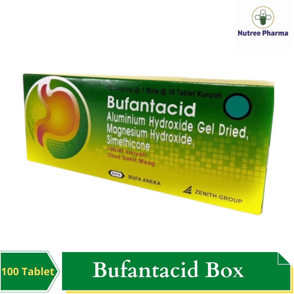 Jual Bufantacid Box Isi 100 Tablet | Shopee Indonesia