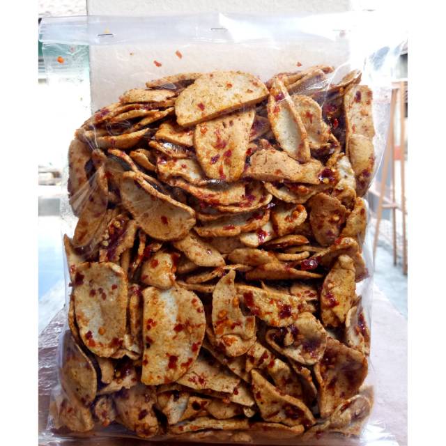 

Basreng bumbu rujak 1/2kg (500gr)