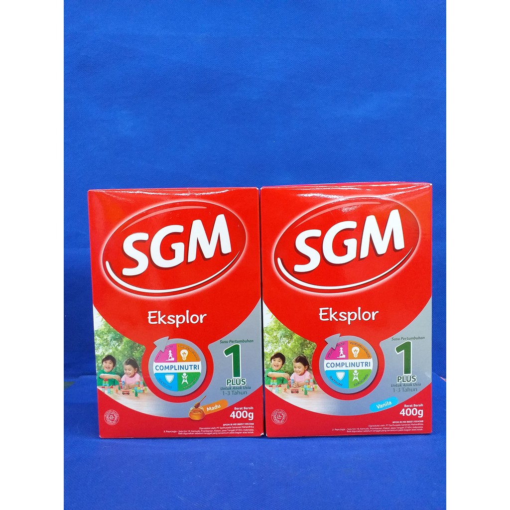 

SGM Eksplor 1+ Madu & Vanila 400gr