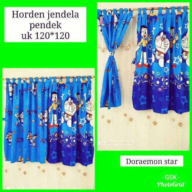 GORDEN JENDELA PENDEK 120X120
