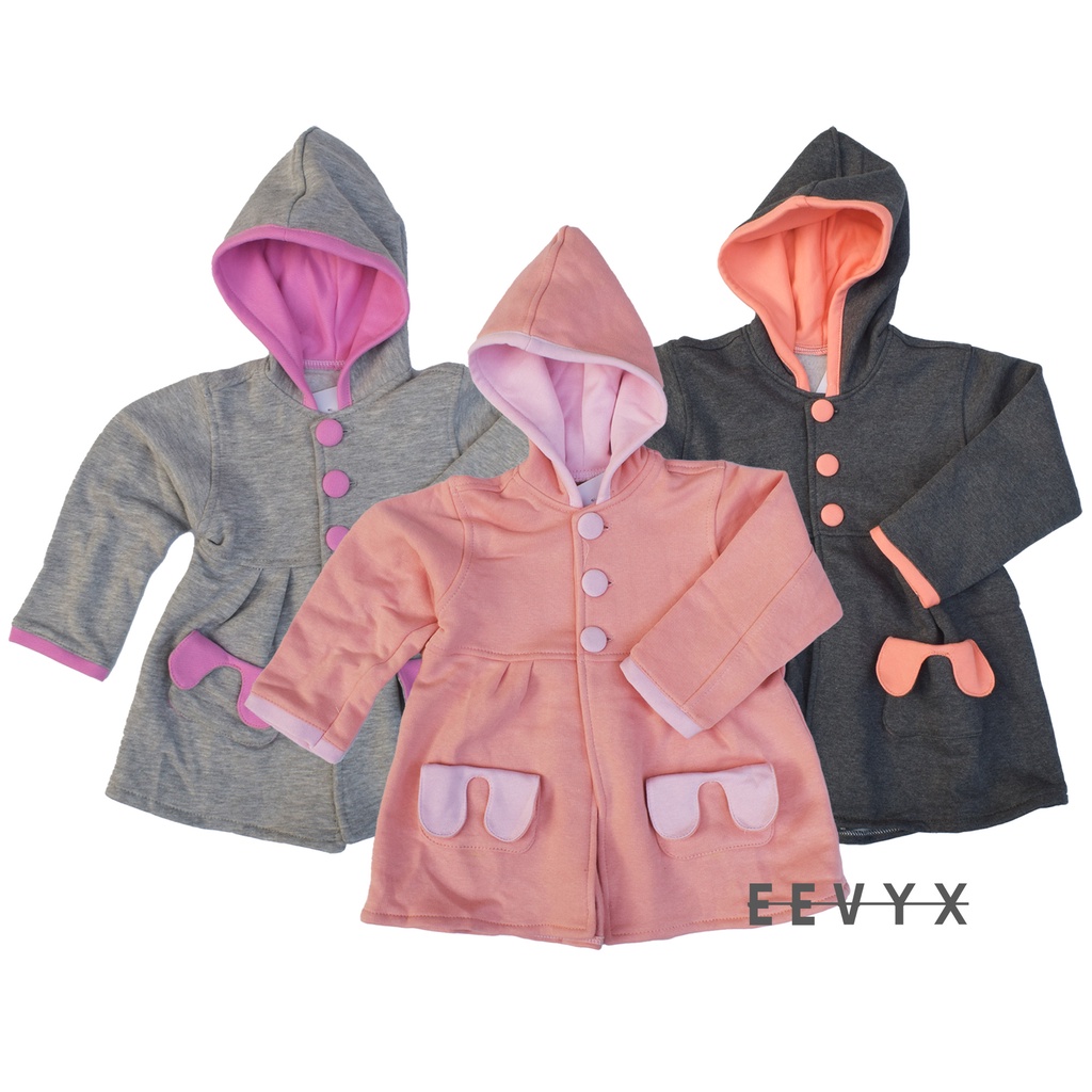 Jaket Anak Korea Usia 1-6 Tahun / Jaket Anak Perempuan / Sweater Anak Perempuan / Jaket / Eevyx Store