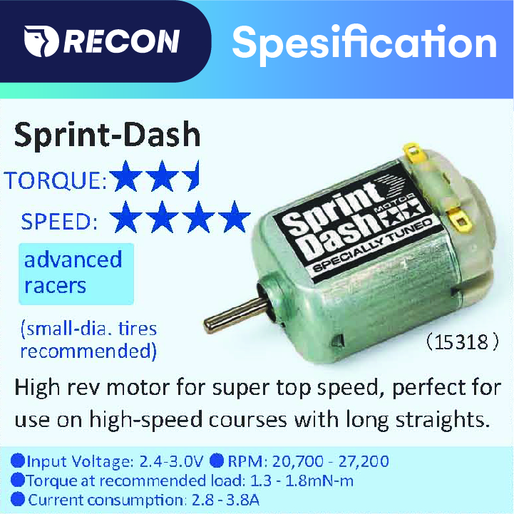 Dinamo Tamiya Original Sprint Dash Motor Ori