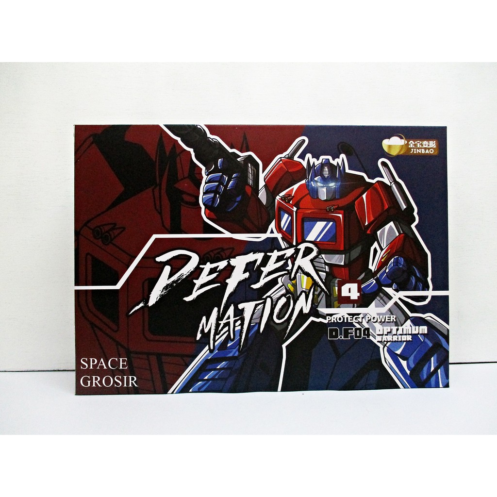 Pajangan/Mainan/Action Figure Jinbao DF04 OPTIMUS PRIME + Trailer 2001