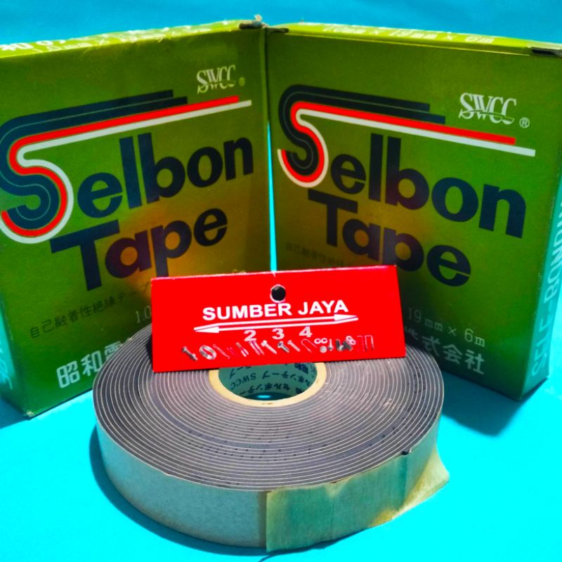 Selbon Tape 1.0 x 19 x 6 TERMURAH