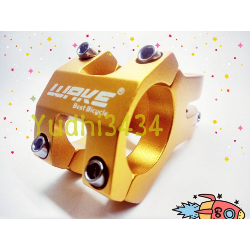 Stem mtb sepeda gunung wake alloy ringan kokoh