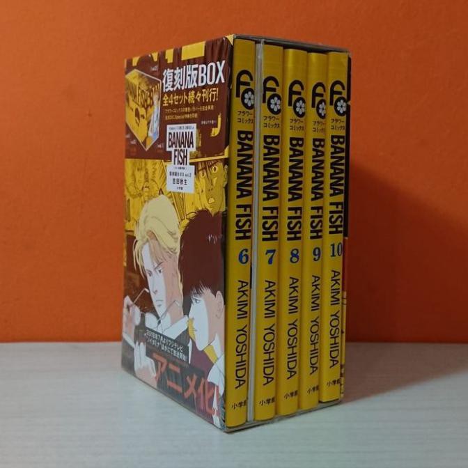Jual Banana Fish Reproduction Version Comics Manga Box Set 2 Volume 6 10 Indonesia Shopee Indonesia