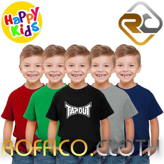 Tshirt Baju Kaos Anak Logo Tapout