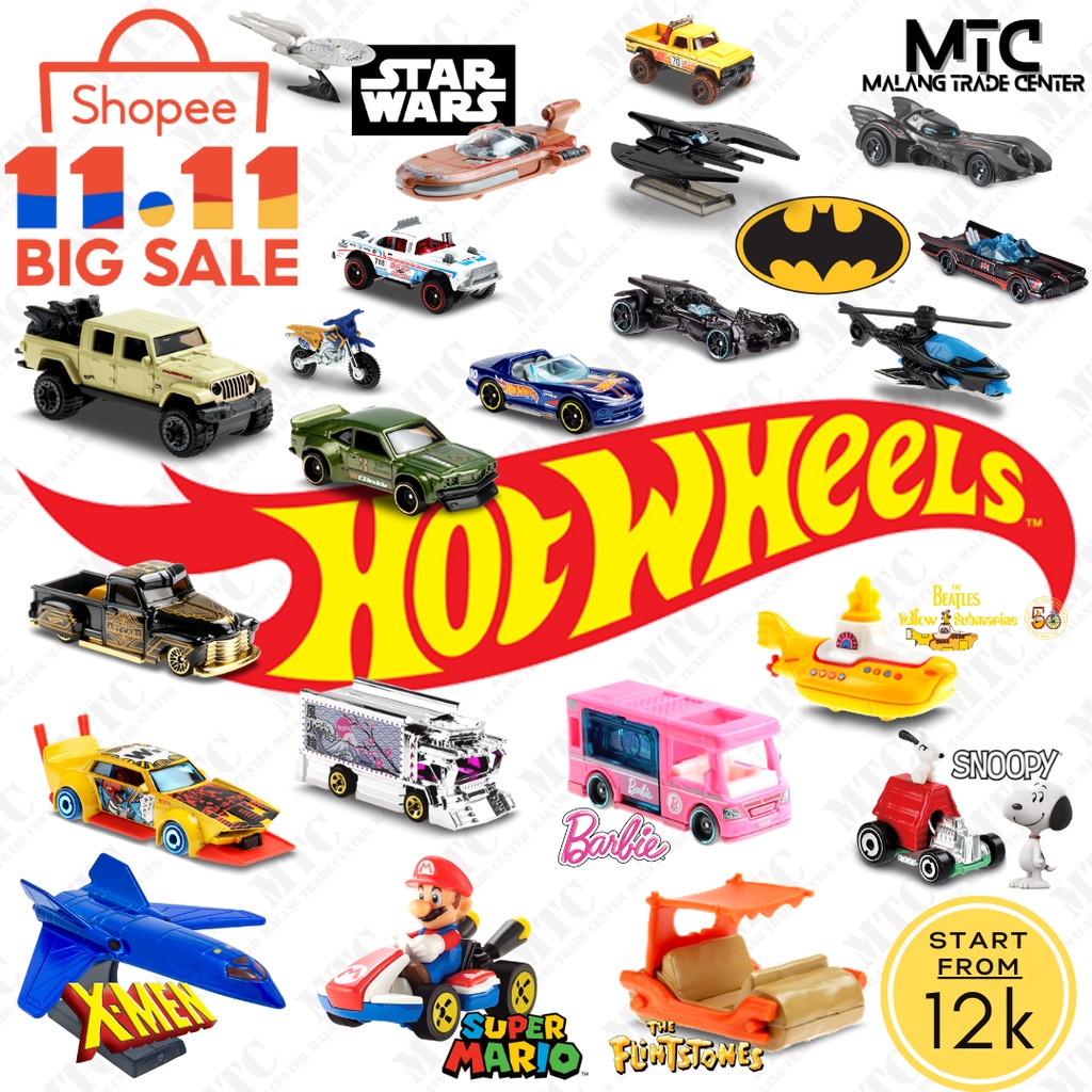 Hot Wheels Original MATTEL Made in Malaysia BISA PILIH - Hotwheels Ori Banyak Pilihannya