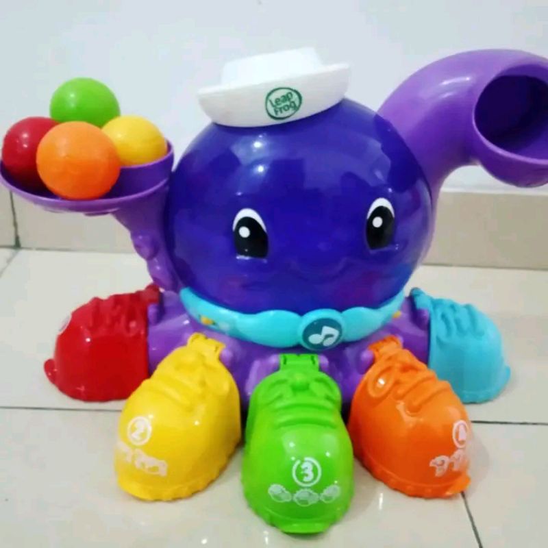 Preloved Leap Frog Peek a Shoe Talking Octopus