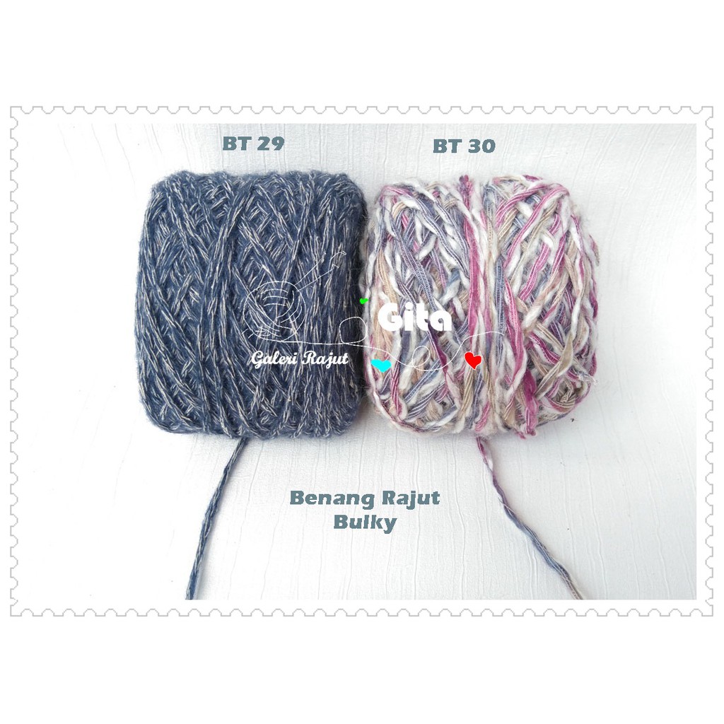 Benang Rajut Bulky Twist / Bulky Yarn / Crochet Knitting Yarn