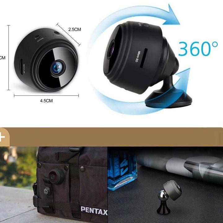 Langsung kirim /
VnV Spy Cam A9 Mini IP Camera Wifi Hd 1080P Micro Kamera Cctv Spy Camera Kamera pen