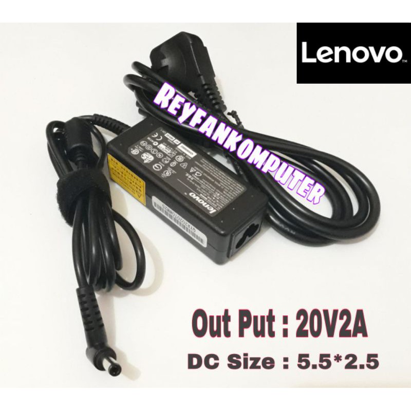 ADAPTOR CHARGER LAPTOP LENOVO 20V2A FOR S10-2 S10-3 S10-4231-2AU ORIGINAL