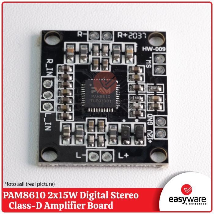 PAM8610 Digital Amplifier Board 2x15W Two Channel Stereo