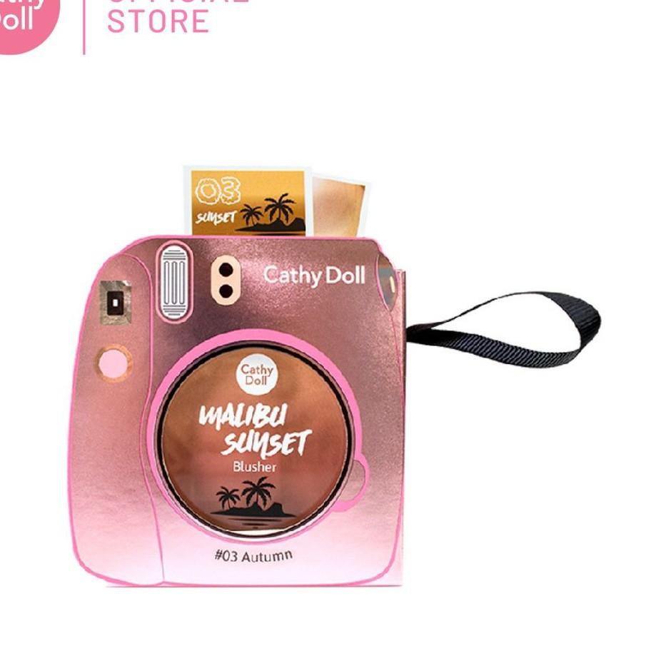 Keluaran Terbaru Cathy Doll Malibu Sunset Blusher No 03 Autumn Shopee Indonesia